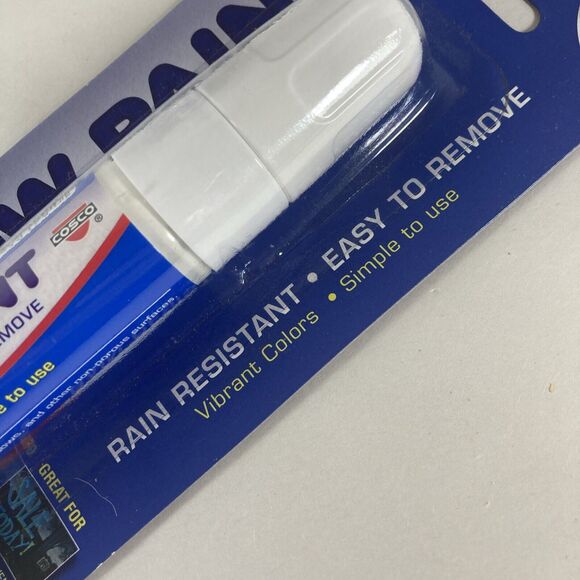 Cosco Set 2 Window Paint Marker White for Car, Mirror, Storefront, Wedding Sign - Picture 3 of 9